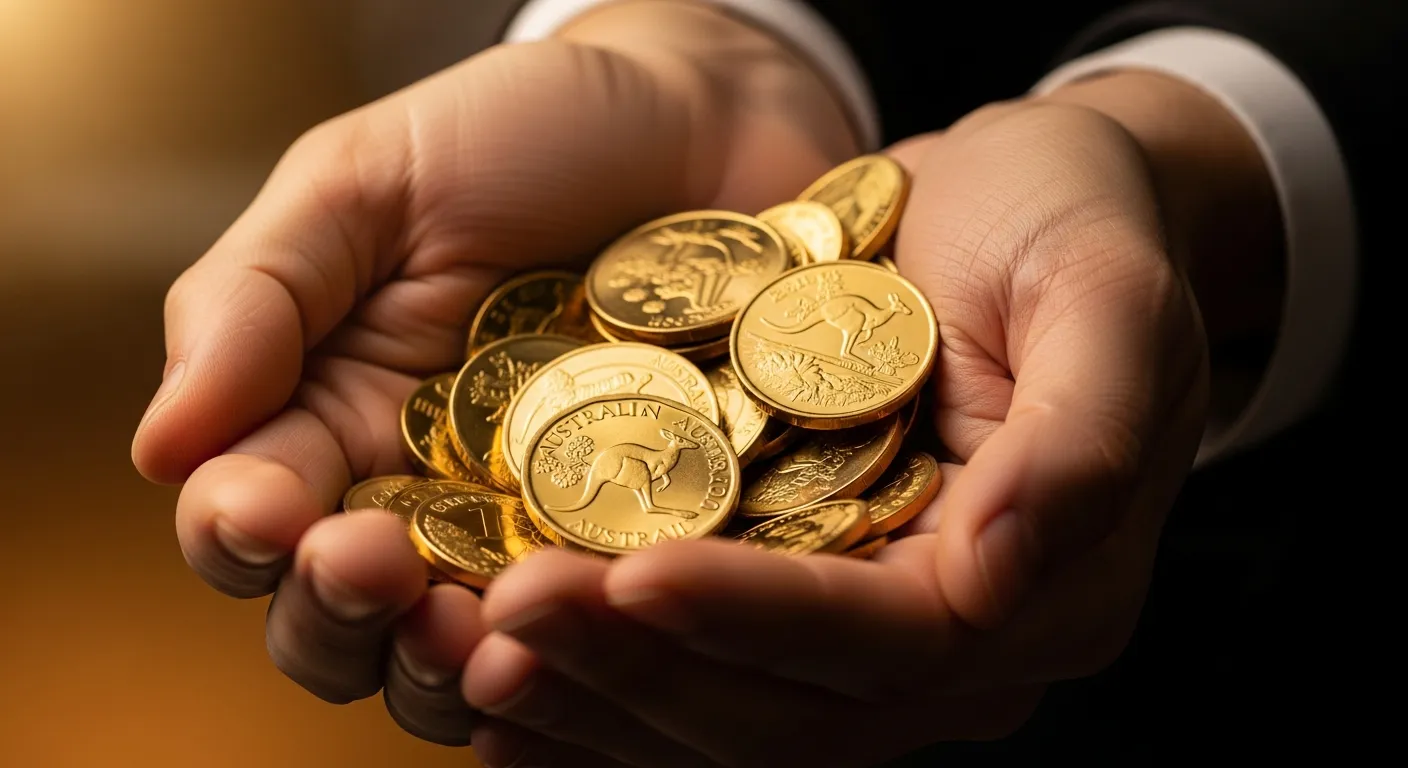 Gold coins & sovereigns — bought by EasyGold on the Gold Coast